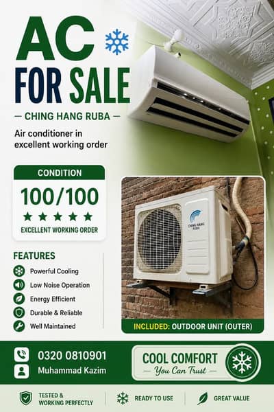 Changchong ruba AC 1.5 ton 03200810901