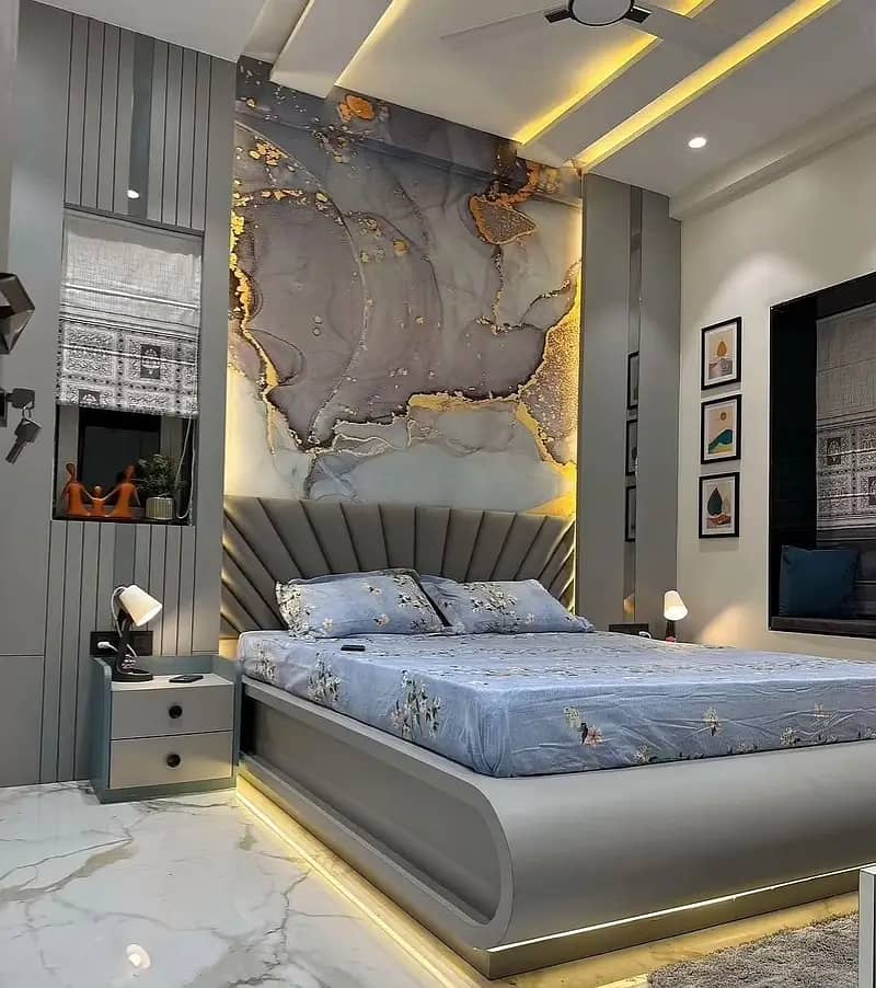 Wpc wall panel | PVC wall panels| Solid wall panels | Interior Design 14