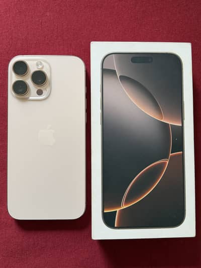 iPhone 16 Pro Max 256GB Desert Titanium JV