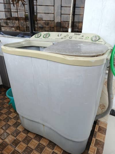 Haier washing machine & dryer