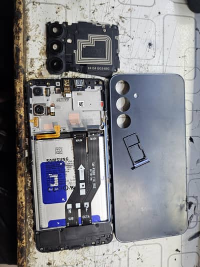 Samsung a16 4g parts panal battery camera body etc