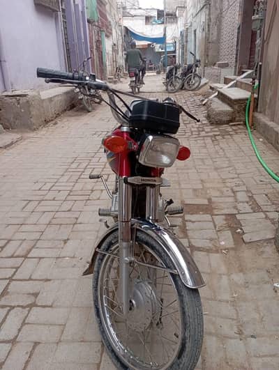Honda cg 125 sale & exchange upper model