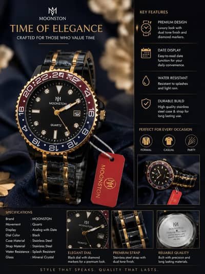 Moonston Watch For men's