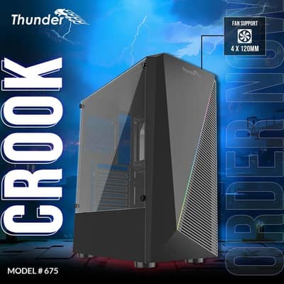 Thunder Crook TGC-675 Gaming Case - Box Available (F2F Only)