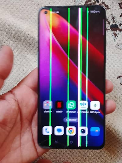 One Plus 9 PTA approved dual Sim 8+4/128 Line glass crack