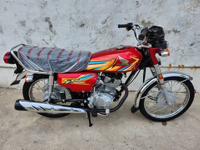 Honda cg 125 2026 model  all punjab registerd