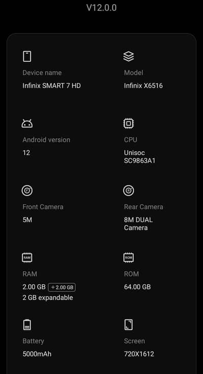 Infinix Smart 7