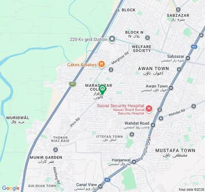 A 394 Square Feet House Located In Marghzar Officers Colony Is Available For sale