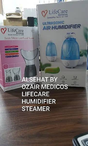 STEAMER HUMIDIFIER LIFECARE