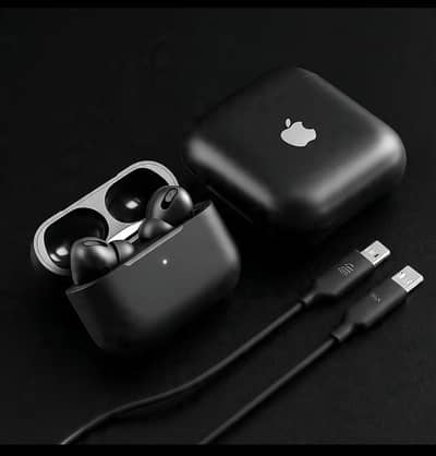 AirPods Pro 2 Matte Black ANC | Wireless Charging | 1200 Fixed