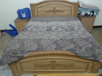 bed set + iron table + dressing table + couch + wooden dressing table