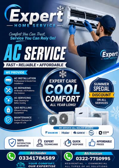 AC Service Experts|AC Installation|Expert AC Care