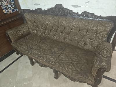 5-Seated Wooden Sofa Set