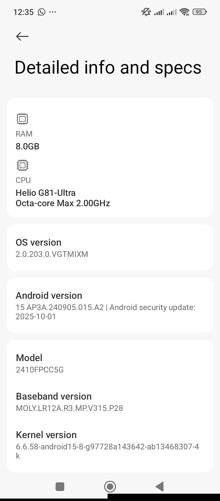 Xiaomi POCO C75 0