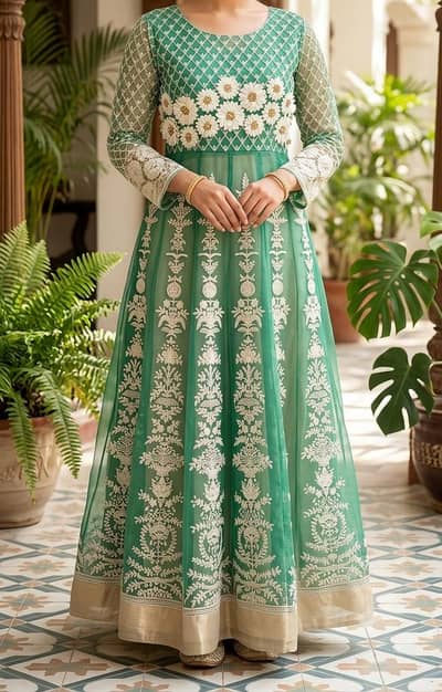 Party wear maxi