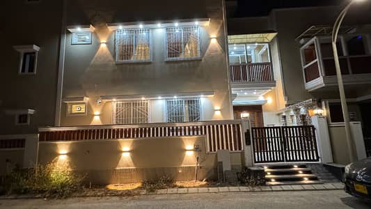 Naya Nazimabad 120Sq Yd Brand New Semi Furnish Bungalow For Sale Vip Design