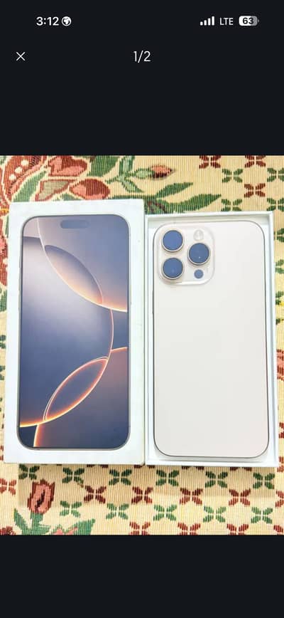 Apple iPhone 16 Pro Max Hk model