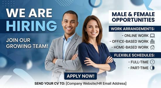 Hiring a office staff