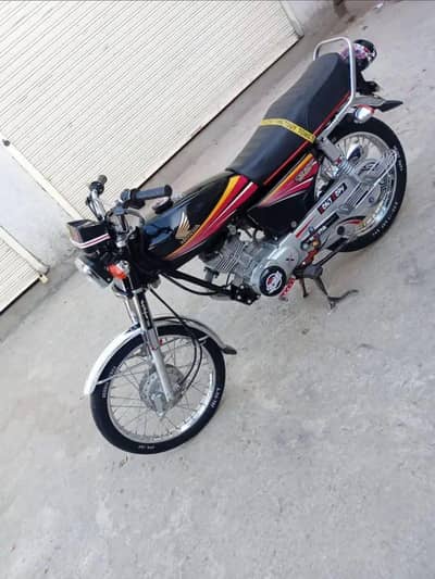 Honda 125  cg modal 2012