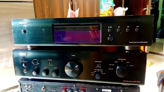 DENON PMA-700AE WITH DCD-520AE LIKE JBL BOSE KLIPSCH DENON MARANTZ