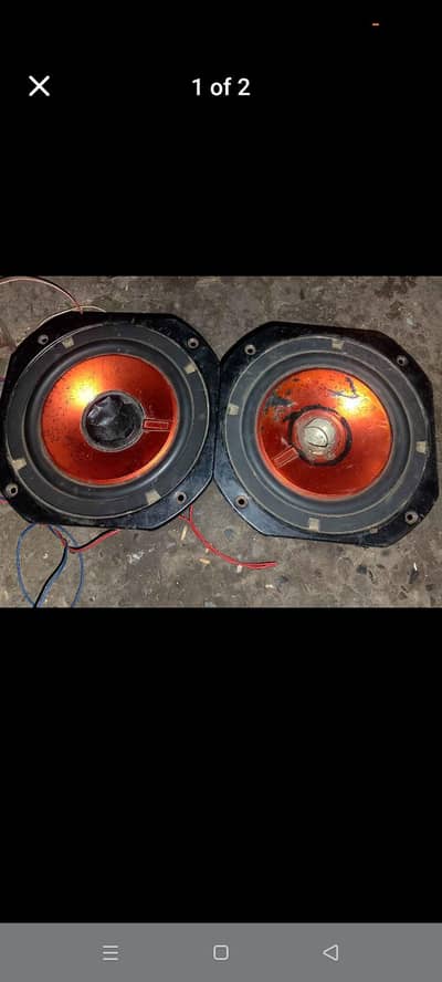 6 inch woofer speaker pair made in Taiwan