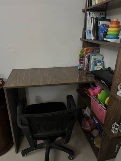 Book shelve and joined table