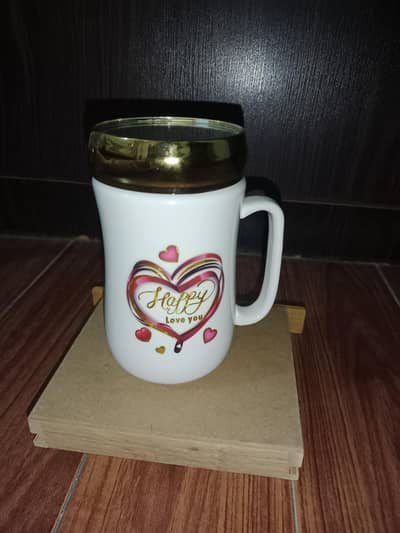 ceramic coffee tea/mug with lid