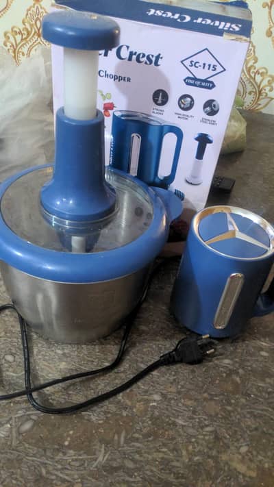Sliver Crest Electric Meat Grinder Chopper is a multifunctional food