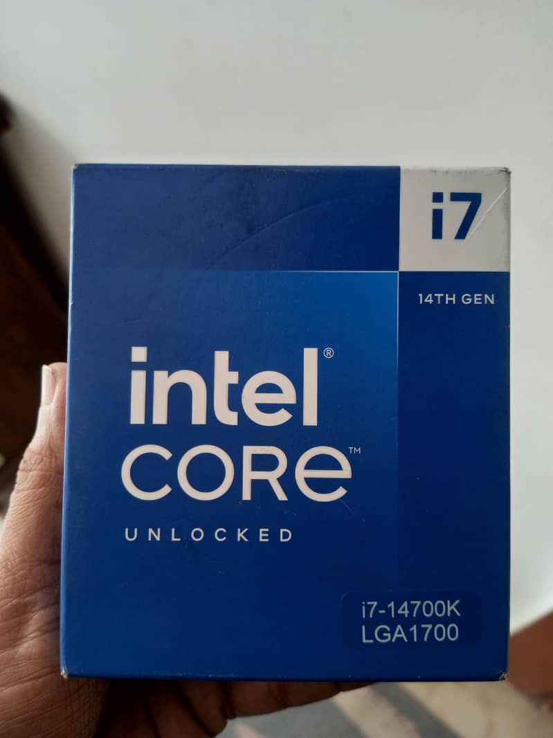 Intel Core i7 14700K 14th Generation Processor. 0
