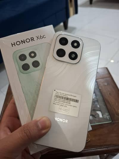 Honor X6c with Complete Box & Accessories