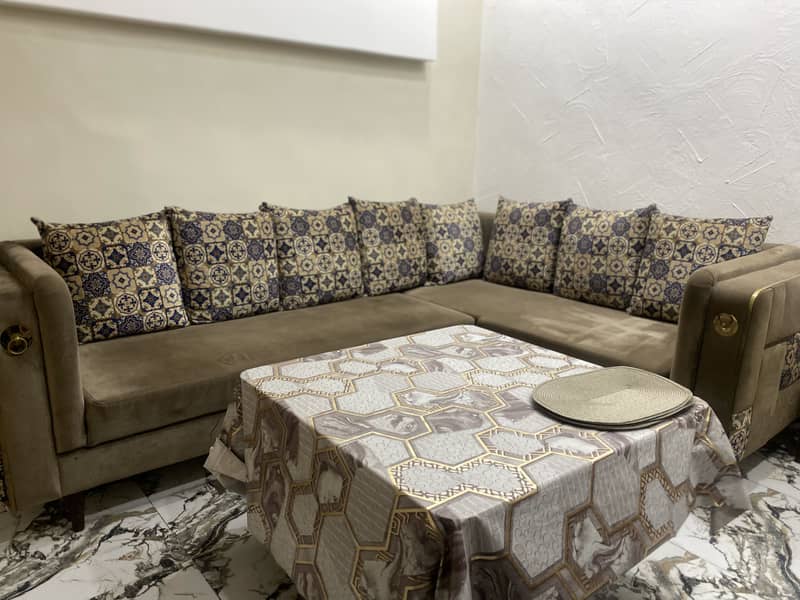 L Shape Sofa set 1