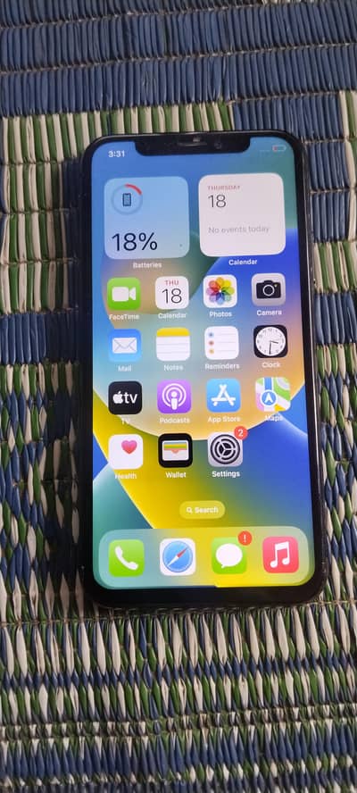 iPhone X 64GB factory unlock only mobile 03053372873