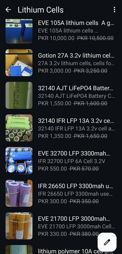 lithium cell