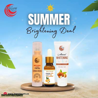 Summer Brighting skincare product