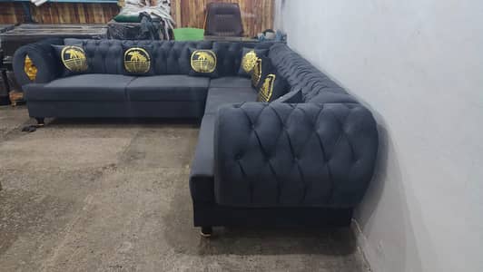 L shape sofa set / sofa set / 6 seater sofa set / 7 seater sofa set