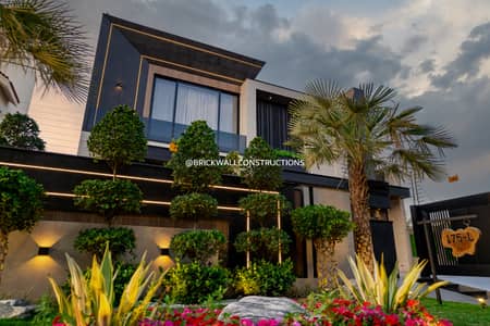 Luxury Masterpiece Fully Furnished 1-Kanal Residence with Full Basement, Private Home Theatre