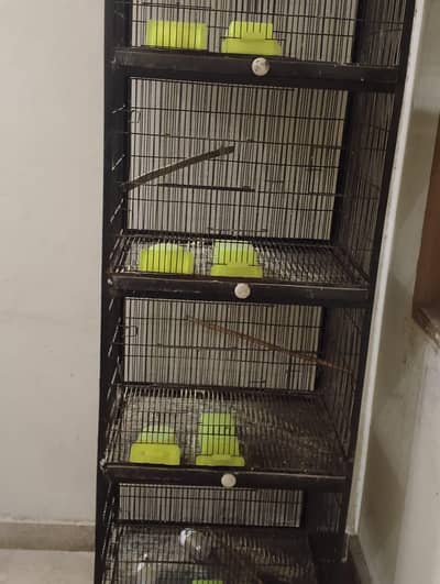 Iron cages New cage only 6 months use 10/10 condition