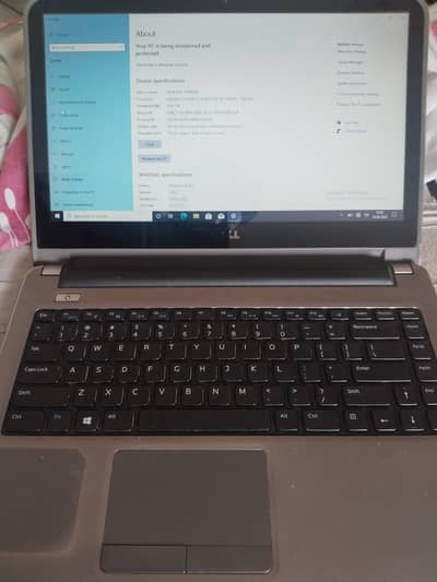 Dell i5 4th gen 8gb 120 SSD  touch screen window 10