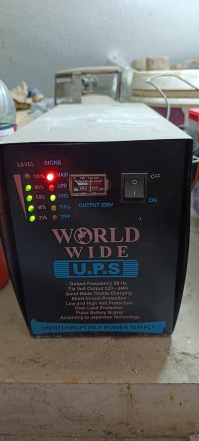 UPS 1000W under warranty.