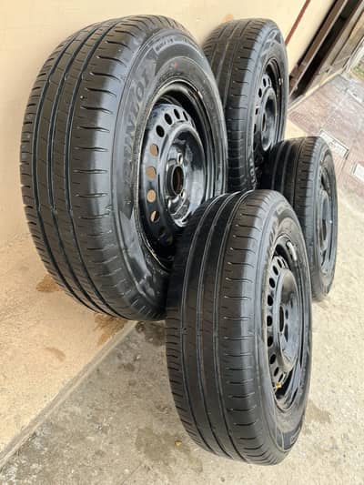 175/70/13 rim tyre for sale dunlop tyre