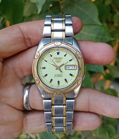 Original seiko 5 | Glass back | Men's Watch | COD AVAILABLE