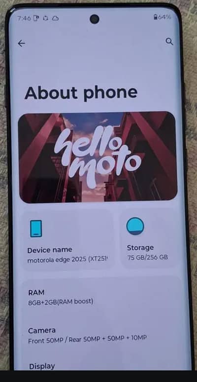 Motorola Edge