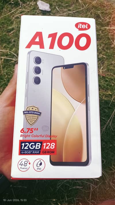 Itel A100 | 9 month warranty | with Box Charge