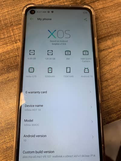 Infinix Hot 10