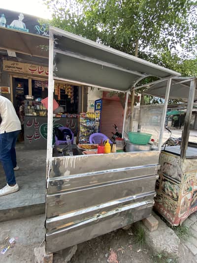 Fries samosa counter