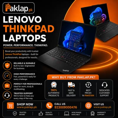 Lenovo ThinkPad & V15 Laptops | Core i5 i7 Ultra | From 170K