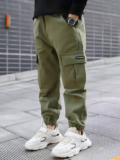 Cargo trousers for boys