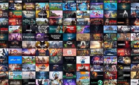 Steam games available