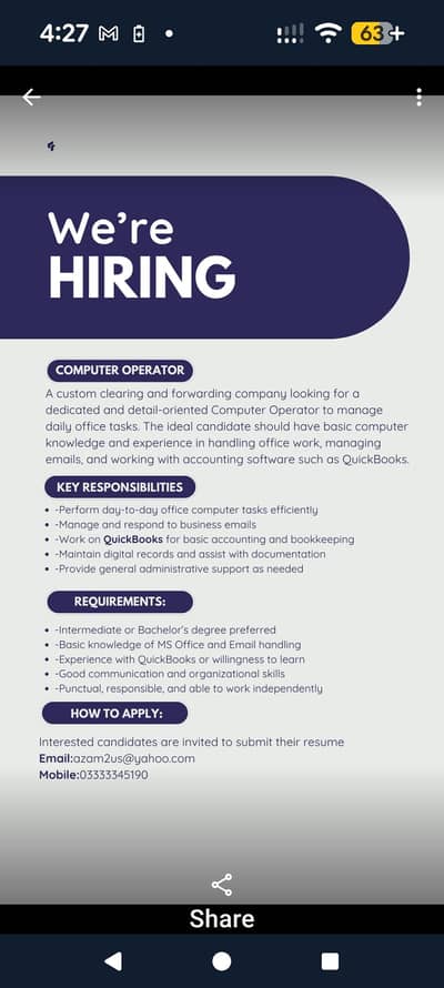 Accountant Required