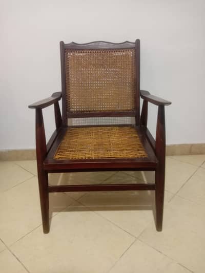 Cane Chairs Solid Shesham Wood in Pristine condition